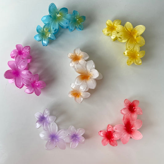Island Queen Hair Claw Combo – Set of 3